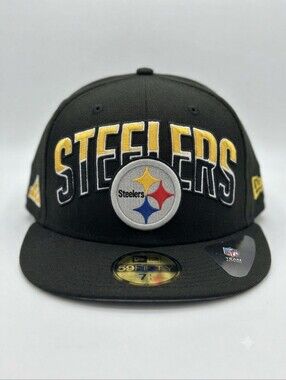 (7 1/2) 🏈 Pittsburgh Steelers New Era 59FIFTY Fitted Hat